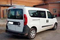 Fiat Doblo II 2010–2022 Takakaari AK005/2-Tupla Black (ruostumaton teräs) kuva 1