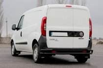 Fiat Doblo II 2010–2022 Takakaari AK005/2-Tupla Black (ruostumaton teräs) kuva 5