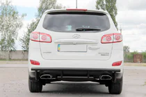 Hyundai Santa Fe 2 2006–2012 Takakaari AK002-2 Black (ruostumaton teräs) kuva 6