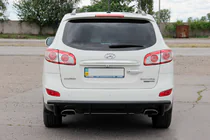 Hyundai Santa Fe 2 2006–2012 Takakaari AK002-2 Black (ruostumaton teräs) kuva 1
