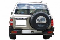 Nissan Patrol Y61 1997–2011 Takakaari AK005-1 Black (ruostumaton teräs) kuva 1