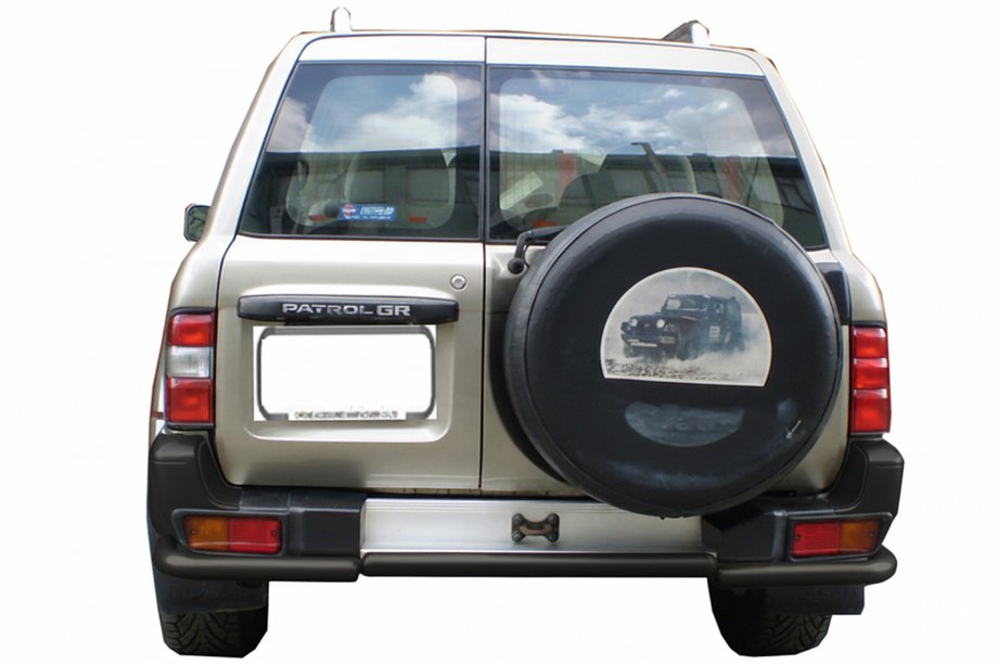 Nissan Patrol Y61 1997–2011 Takakaari AK005-1 Black (ruostumaton teräs) Image