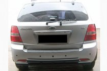 Kia Sorento I BL 2002–2009 Takasuojaustanko AK002-Dupla Black (ruostumaton teräs) kuva 1
