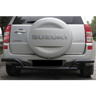 Takasuojakaari AK005-2 Black (ruostumaton teräs) Suzuki Grand Vitara 2005–2017