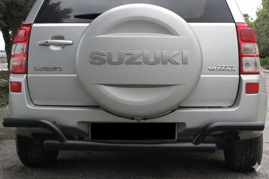 Suzuki Grand Vitara 2005–2017 Takasuojakaari AK005-2 Black (ruostumaton teräs) Image