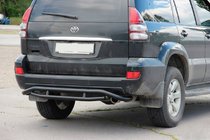 Toyota Land Cruiser Prado 120 2002–2009 Takasuojakaari AK008-1 Black kuva 4