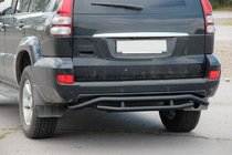 Toyota Land Cruiser Prado 120 2002–2009 Takasuojakaari AK008-1 Black kuva 5