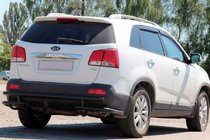 Kia Sorento II XM 2009–2014 Takasuojakaari AK003-2 Black (ruostumaton teräs) kuva 3