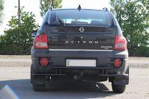 SsangYong Action 2005–2018 Takasuojakaari AK005-2 Black (ruostumaton teräs) kuva 3