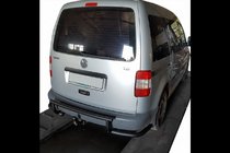 Volkswagen Caddy 2010–2015 Takakaari AK003-3 Black (2 kpl, ruostumaton teräs) kuva 3