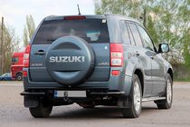 Suzuki Grand Vitara 2005–2017 Takakaari AK005-3 Black (ruostumaton teräs) kuva 3