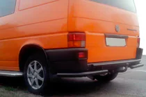 Volkswagen T4 Caravelle/Multivan 1990–2003 Takakaari AK003-2 Black (ruostumaton teräs) kuva 3