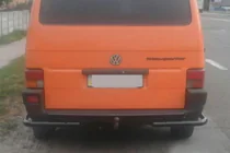 Volkswagen T4 Caravelle/Multivan 1990–2003 Takakaari AK003-2 Black (ruostumaton teräs) kuva 1