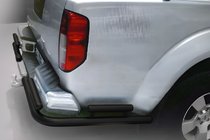 Nissan Navara 2006–2015 Takasuojakaari AK003-Special Black (ruostumaton teräs) kuva 1
