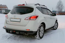 Nissan Murano 2008–2014 Takasuojakaari AK Black (ruostumaton teräs) kuva 1