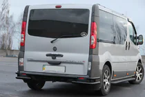 Opel Vivaro 2001–2015 Takasuojakaari AK-Special Black (ruostumaton teräs) kuva 2