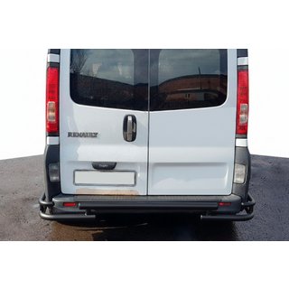 Takasuojakaari AK-Special Black (ruostumaton teräs) Opel Vivaro 2001–2015 kuva 1
