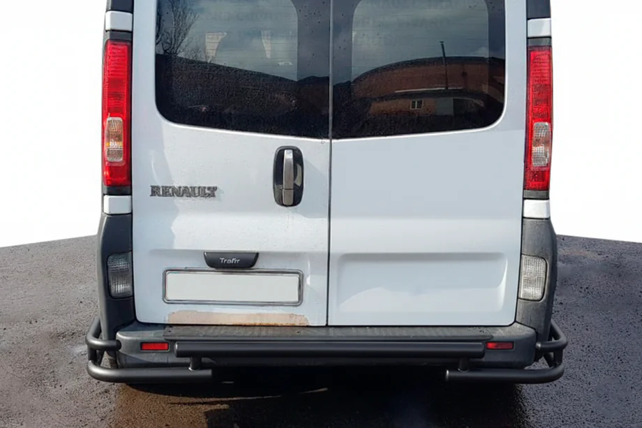 Opel Vivaro 2001–2015 Takasuojakaari AK-Special Black (ruostumaton teräs) Image
