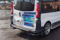 Renault Trafic 2001–2015 Takasuojakaari AK-Special Black (ruostumaton teräs) kuva 3