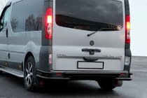 Renault Trafic 2001–2015 Takasuojakaari AK-Special Black (ruostumaton teräs) kuva 7