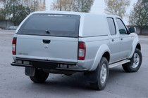 Nissan NP300 1999–2015 Takapuskurin suojakaari AK004 Black (ruostumaton) kuva 3