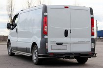 Opel Vivaro 2001–2015 Takasuoja AK003-Plus-2 Black (ruostumaton teräs) kuva 3