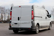 Nissan Primastar 2002–2014 Takasuoja AK003-Plus-2 Black (ruostumaton teräs) kuva 1