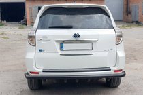 Toyota Rav 4 2006–2013 Takasuojakaari AK005-15 Black (vain EV, 2 kpl, ruostumaton teräs) kuva 2
