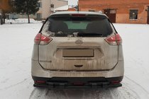 Nissan X-trail T32/Rogue 2014–2021 Takasuojakaari NSXT.13.6.B1-08 Black (ruostumaton teräs) kuva 3
