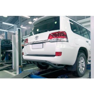 Takasuojakaari Gronder Black (ruostumaton teräs) Lexus LX570/450d 2008–2022 kuva 1