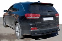 Kia Sorento II XM 2009–2014 Takasuojakaari AK015 Black (ruostumaton teräs) kuva 1