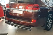 Toyota Land Cruiser 200 2007–2021 Takasuojakaaret AK002-double Black (2 kpl, ruostumaton teräs) kuva 1