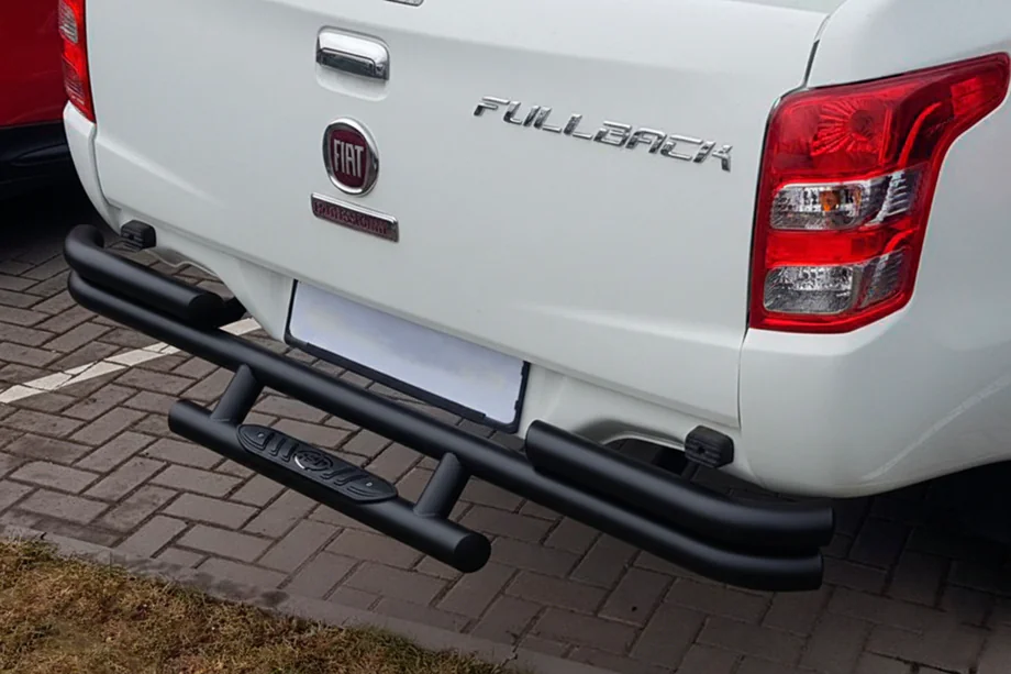 Fiat Fullback 2016– Takasuojakaari AK-Special Black (ruostumaton teräs) Image