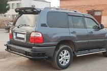 Lexus LX470 1998–2007 Takasuojakaari AK009-15 Black (ruostumaton teräs) kuva 2