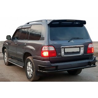 Takasuojakaari AK009-15 Black (ruostumaton teräs) Lexus LX470 1998–2007 kuva 1