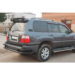 Takasuojakaari AK009-15 Black (ruostumaton teräs) Lexus LX470 1998–2007 kuva 2