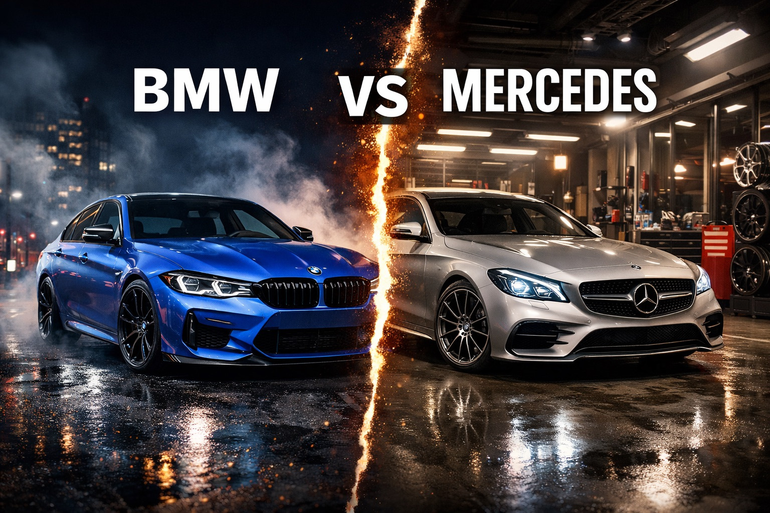 BMW vs Mercedes tuning-faneille: uudet mallit Euroopassa ja Ukrainassa