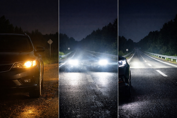 Valot 2.0: näin parannat ajovalot oikeasti (linssit, LED, Bi-LED) + vertailu luvuissa