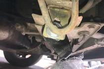 Renault Trafic 2001–2015 Karjapuskuri WT004 Trafic-tekstillä (ruostumaton teräs) kuva 2