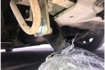 Renault Trafic 2001–2015 Karjapuskuri WT004 Trafic-tekstillä (ruostumaton teräs) kuva 3