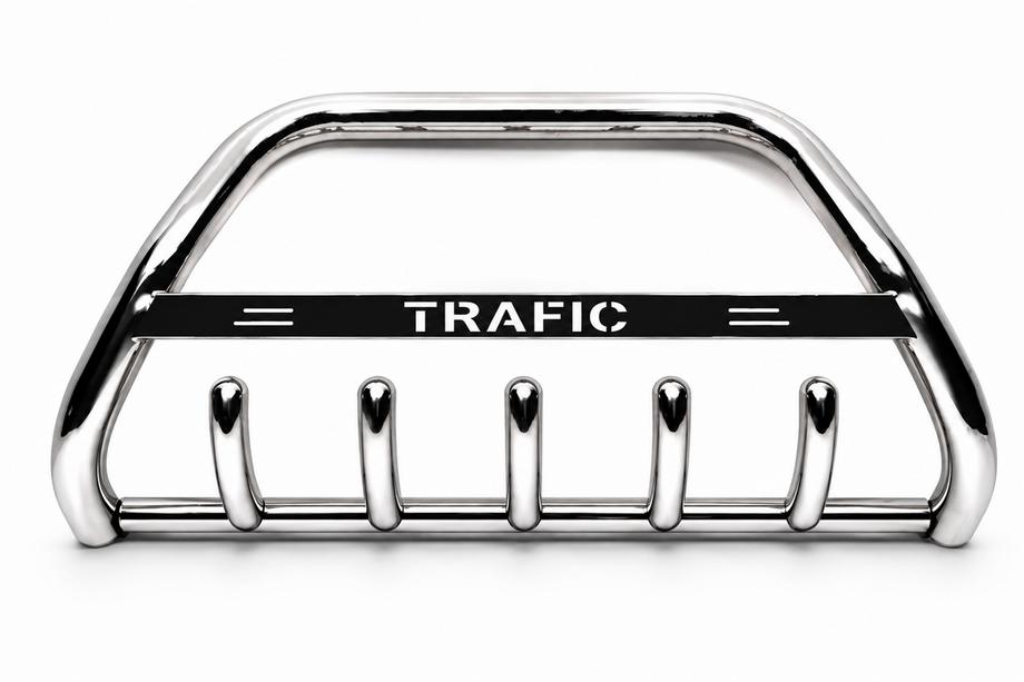 Renault Trafic 2001–2015 Karjapuskuri WT004 Trafic-tekstillä (ruostumaton teräs) 5 putkea Image
