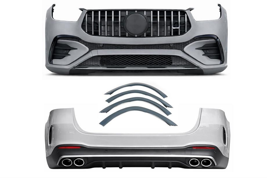 Mercedes GLE W167 2018– AMG GLE53 2023-Design -bodykit (täydellä takapuskurilla) Image