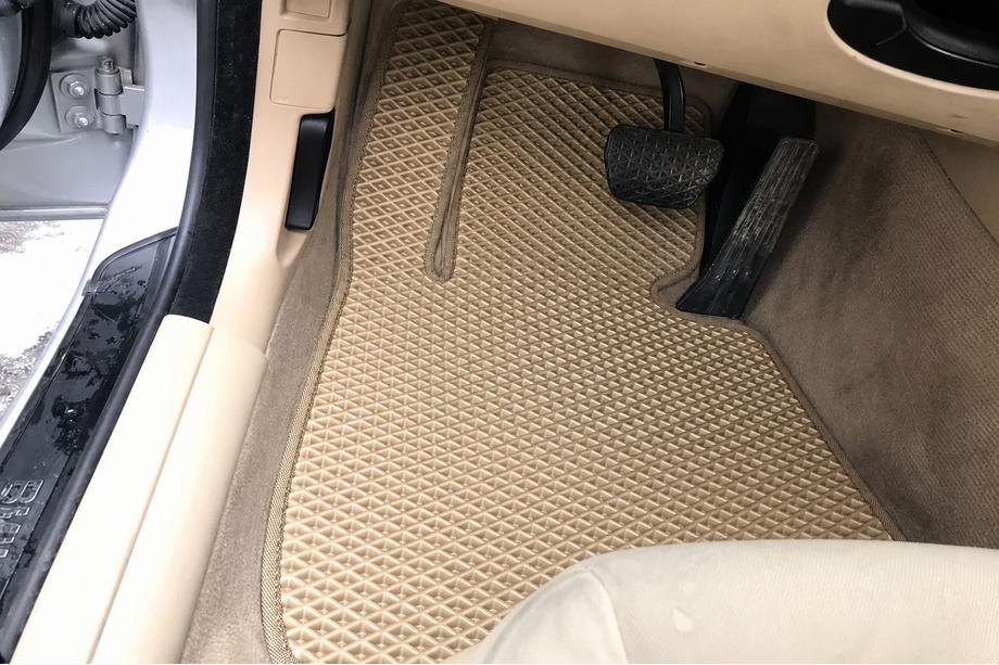 BMW 3-sarja E92/E93 2006–2013 EVA-auton lattiamatot (beige) Image