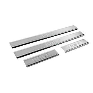 Carmos ulkoiset kynnyslistat (4 kpl, ruostumaton teräs) Volkswagen Golf 7/E-Golf 2012–2020 kuva 3
