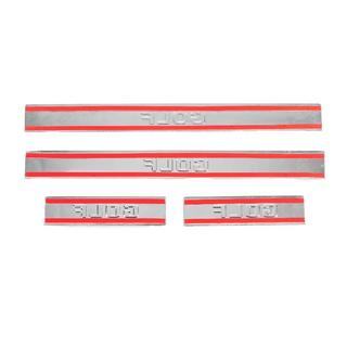 Carmos ulkoiset kynnyslistat (4 kpl, ruostumaton teräs) Volkswagen Golf 7/E-Golf 2012–2020 kuva 4