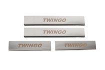 Renault Twingo 2007–2014 Carmos ruostumattomat kynnyslistat kuva 1