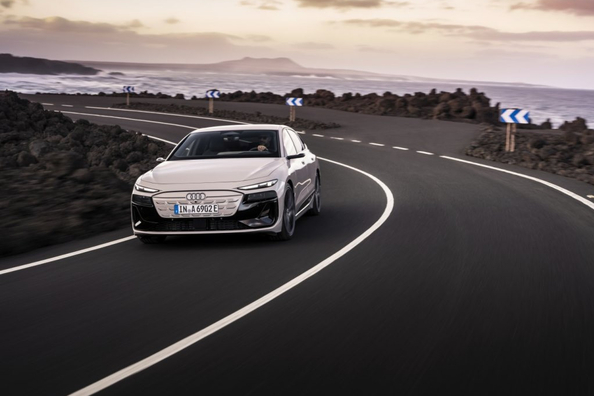 Audi A6 Sportback e-tron performance: Premium-sähköinen liftback pitkällä toimintamatkalla