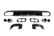 Mercedes E-class W213 2016–2023 Takadiffuusori pakoputken päillä E53-Design Silver (Base-malliin) kuva 1