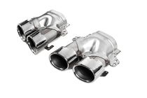 Mercedes E-class W213 2016–2023 Takadiffuusori pakoputken päillä E53-Design Silver (Base-malliin) kuva 9