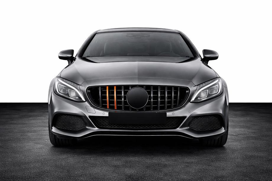 Mercedes C-class W205 2014–2021 Rocket etusäleikkö (2018+, Avantgarde/AMG-Line/C43 AMG) Image